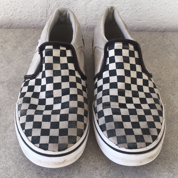 vans checkered shoes girls